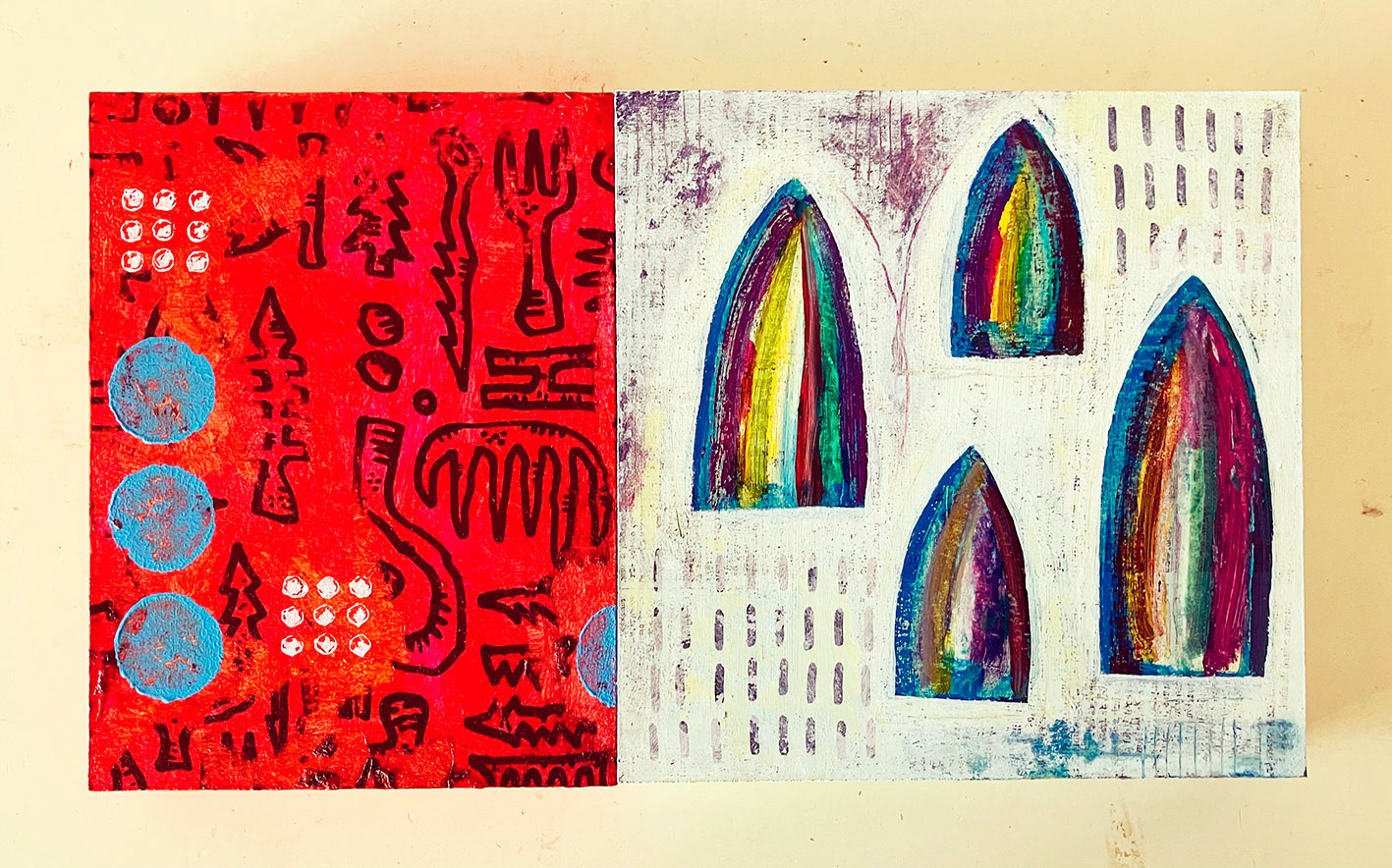 Colección: "Pensamientos dicotómicos". Obra: "Herramienta / Trabajo".